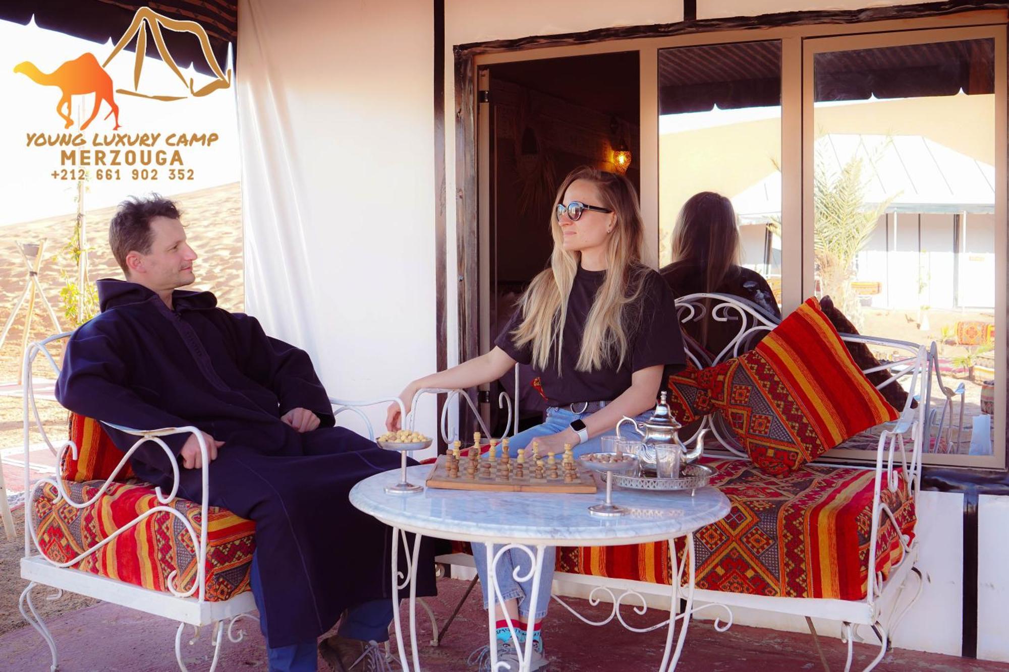 Young Luxury Camp Merzouga Exterior photo
